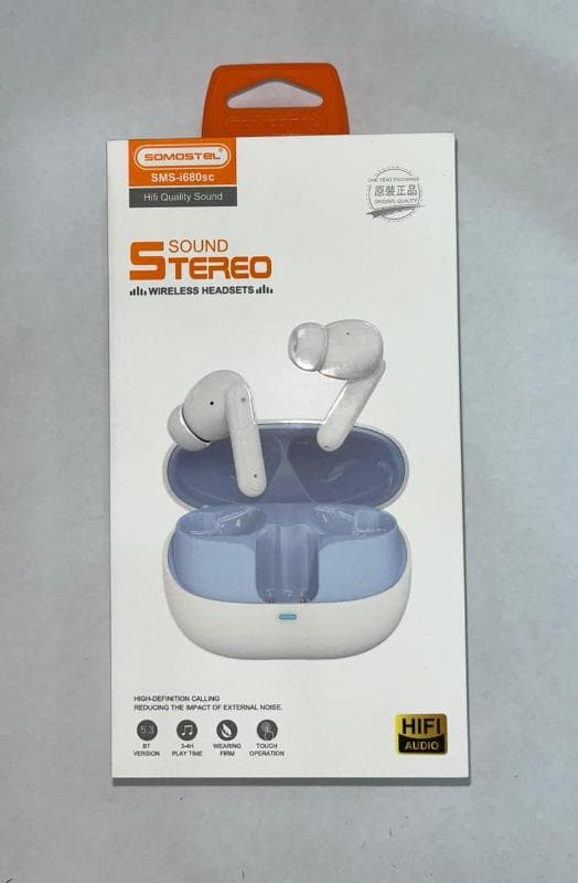 Accesorio AURICULARES INALAMBRICOS SOMOSTEL SOUND STEREO SMS-I680SC