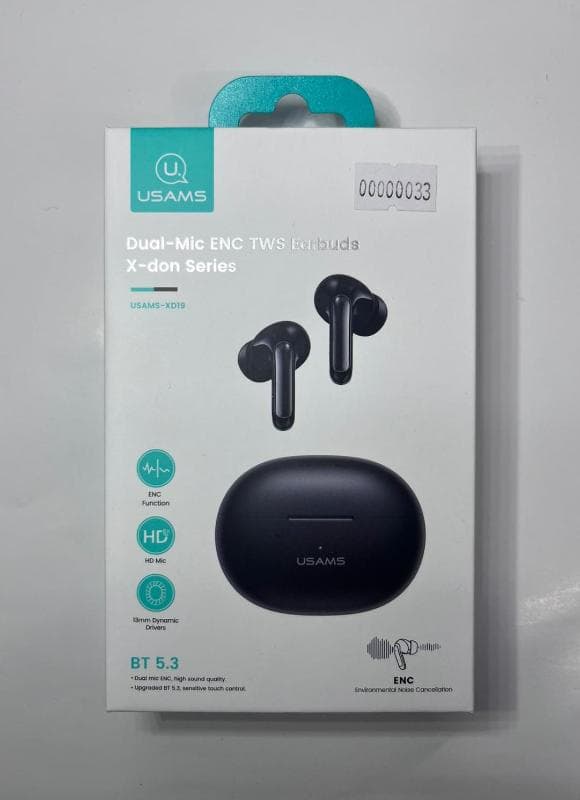 Accesorio AURICULARES INALAMBRICOS USAMS DUAL MIC ENC TWS