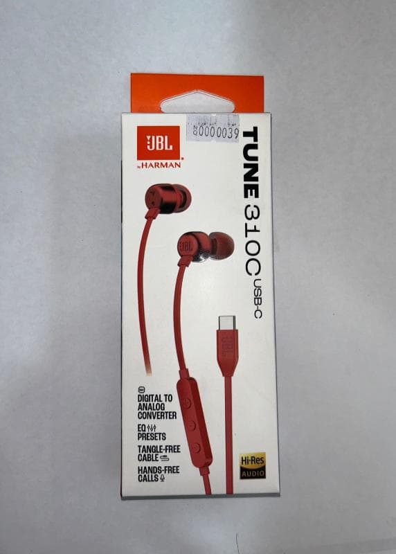 Accesorio AURICULARES JBL TUNE 310C USB-C