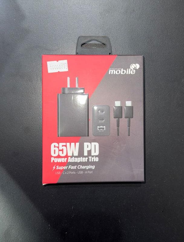Accesorio CARGADOR MOBILE 65W PD