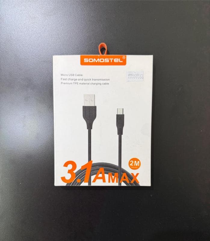 Accesorio CABLE SOMOSTEL USBA A MICRO USB 2MTS