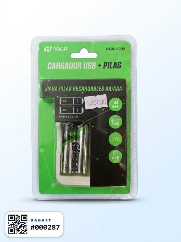 Accesorio CARGADOR PILAS RECARGABLES