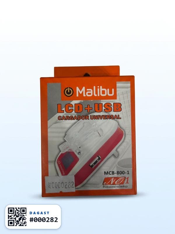 Accesorio CARGADOR UNIVERSAL PARA BATERIA MALIBU