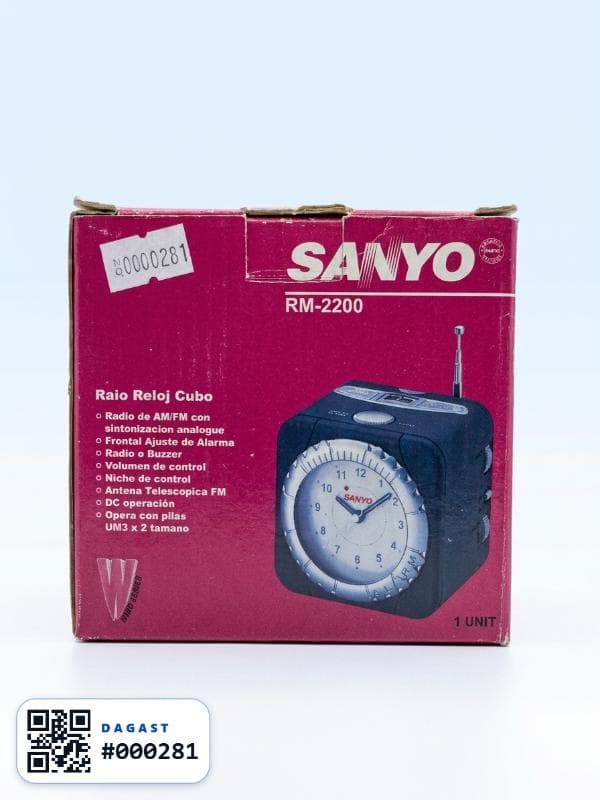 Accesorio RELOJ RADIO DESPERTADOR SANYO