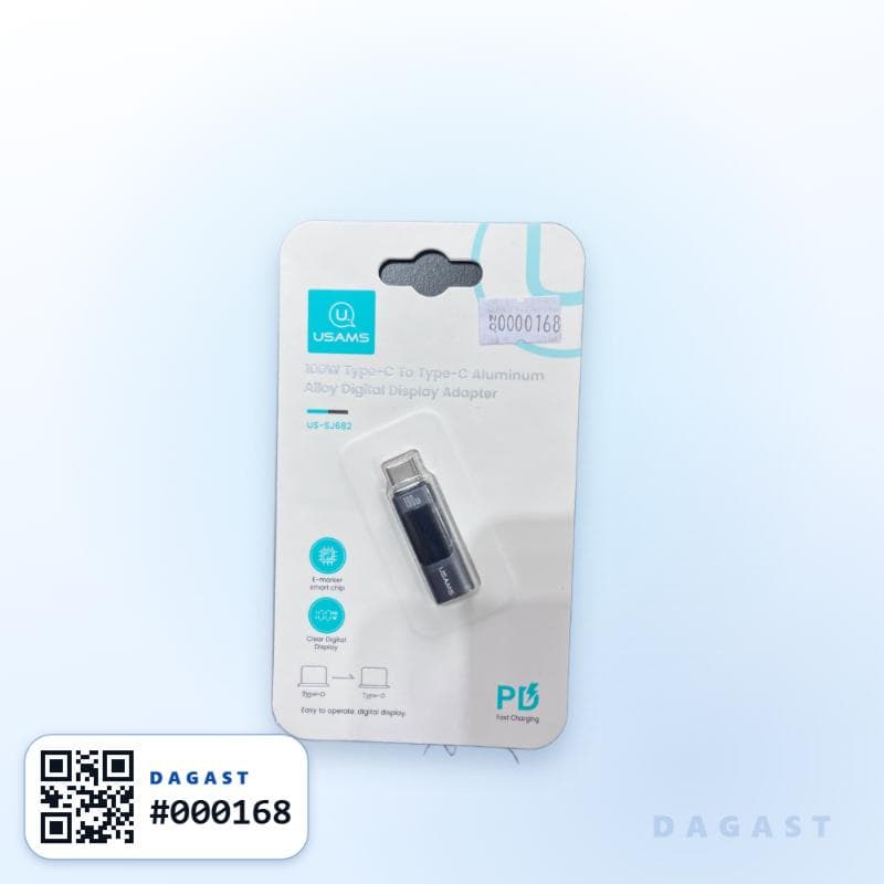 Accesorio ADAPTADOR USAMS TIPO C A TIPO C 100W