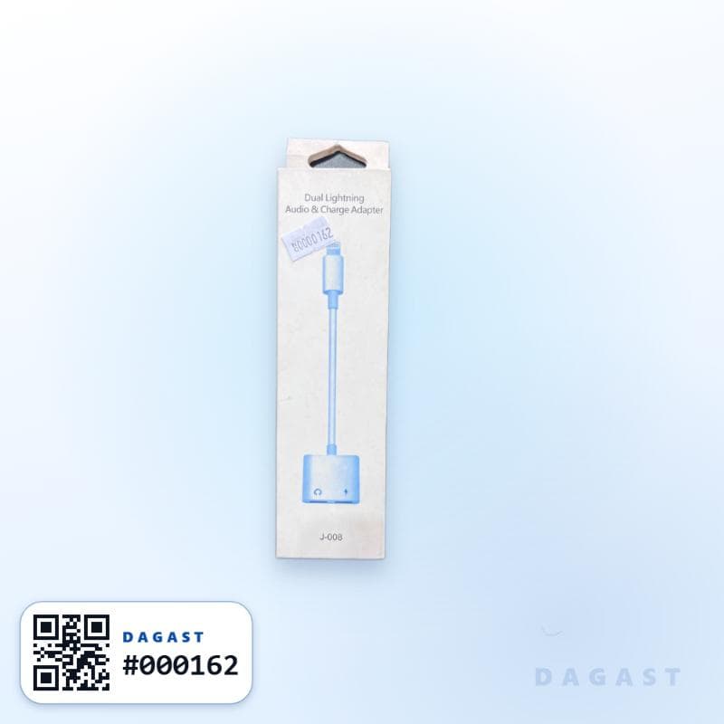 Accesorio ADAPTADOR IPHONE A CARGA Y AUDIO J008