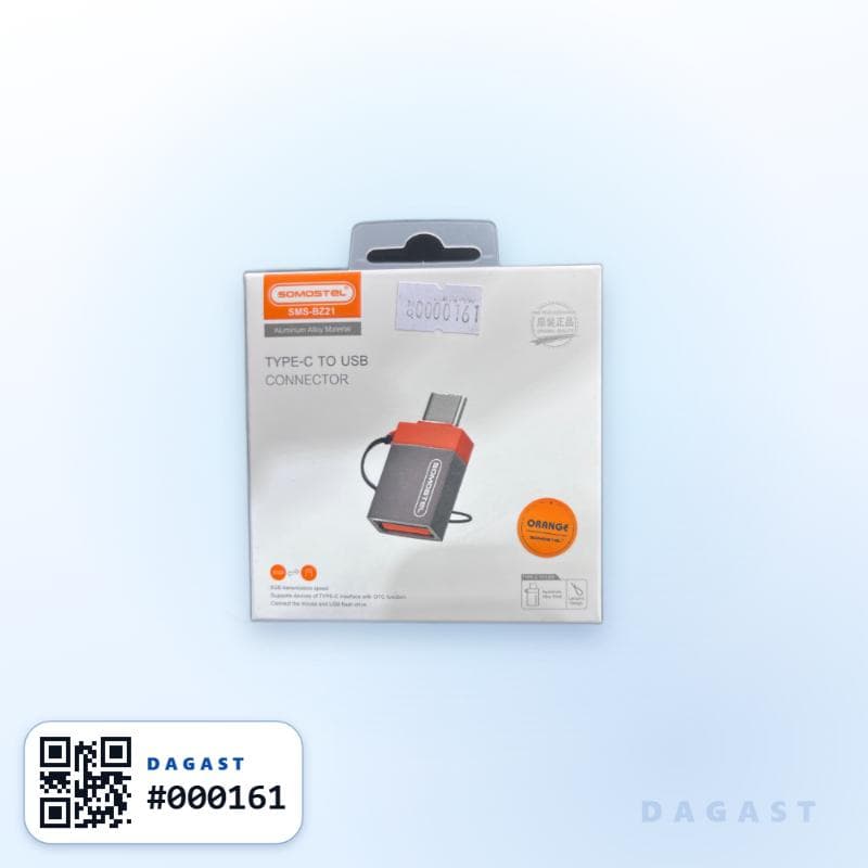 Accesorio ADAPTADOR SOMOSTEL USB A TIPO C BZ21