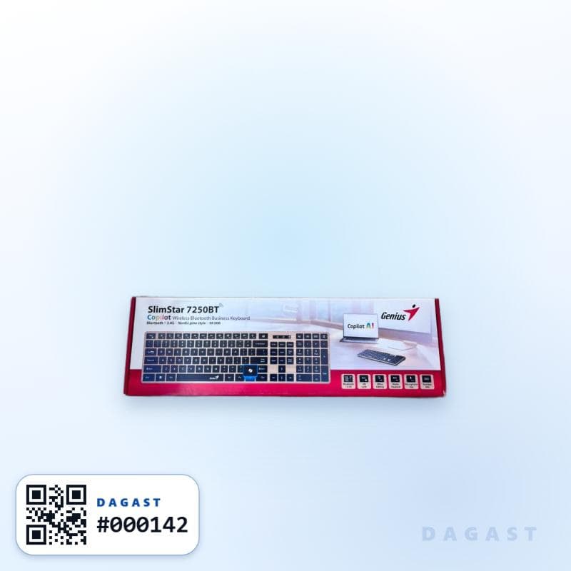 Accesorio TECLADO INALAMBRICO GENIUS SLIMSTAR 7250 BT MADERA