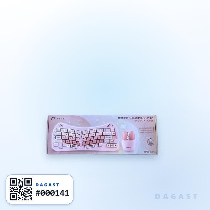 Accesorio TECLADO INALAMBRICO CON MOUSE NOGA NKB 6600 GATO