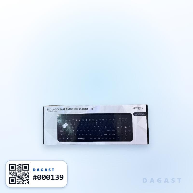 Accesorio TECLADO INALAMBRICO NETMAK 2.4 BT