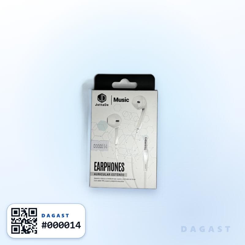Accesorio AURICULARES JOTTADE EARPHONES ESTEREO AUXILIAR