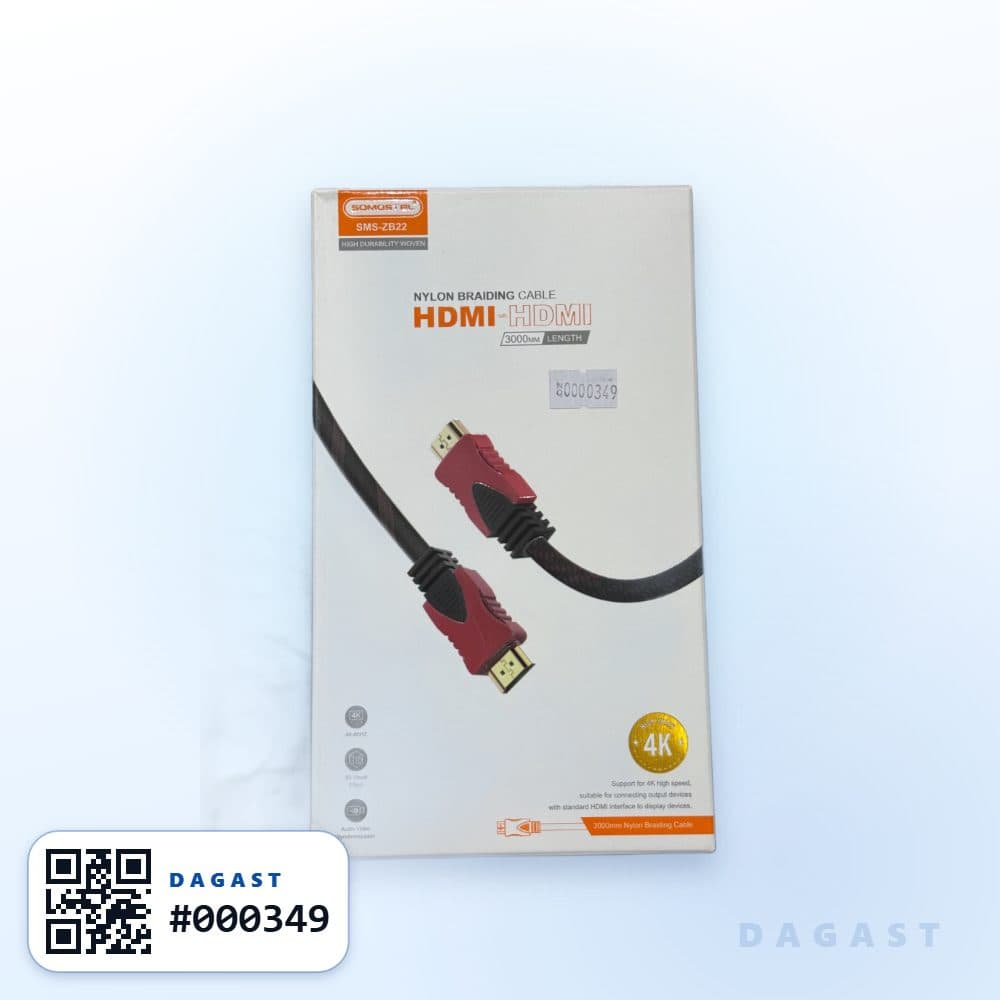 Accesorio CABLE HDMI-HDMI SOMOSTEL ZB22 3M
