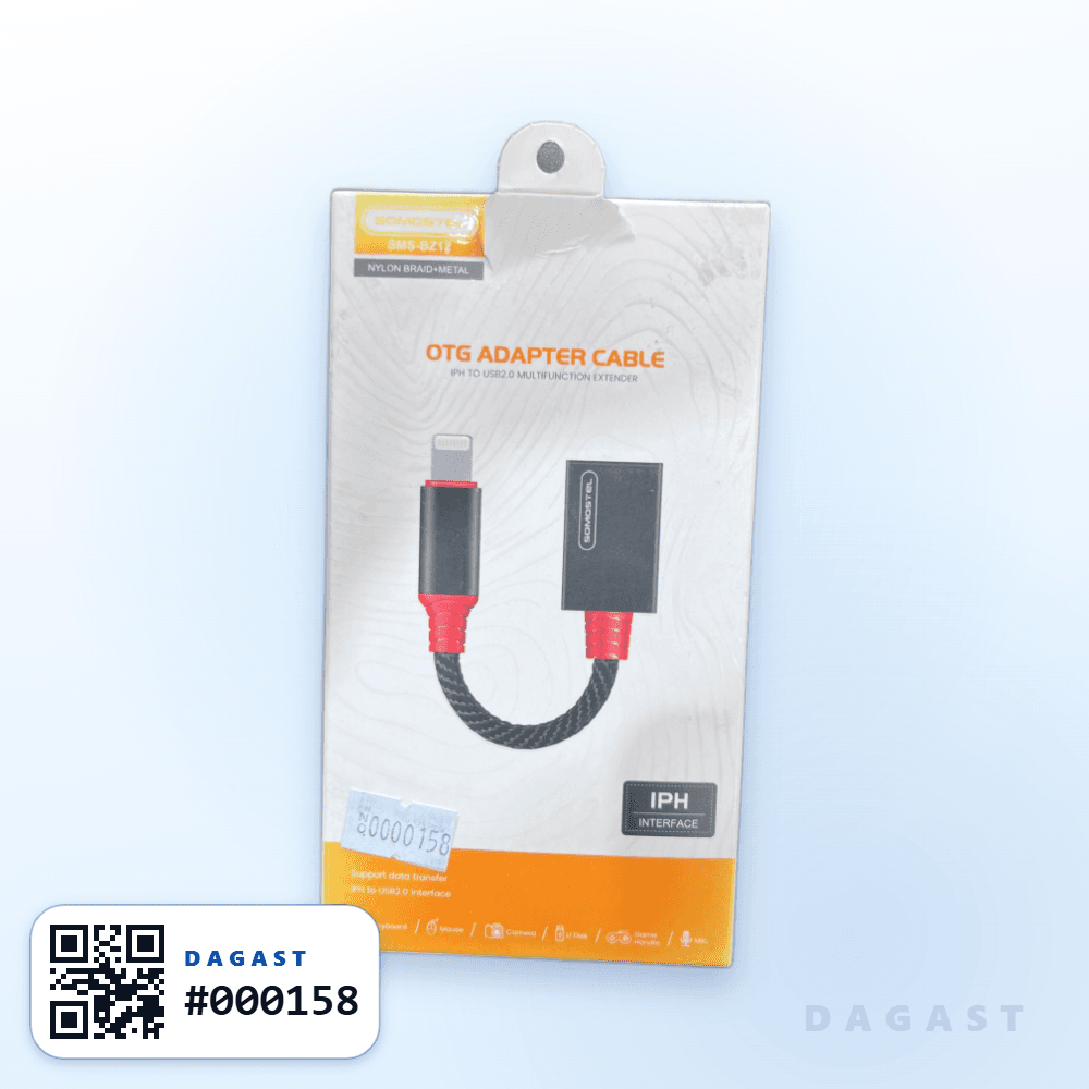 Accesorio ADAPTADOR SOMOSTEL OTG BZ12 IPHONE