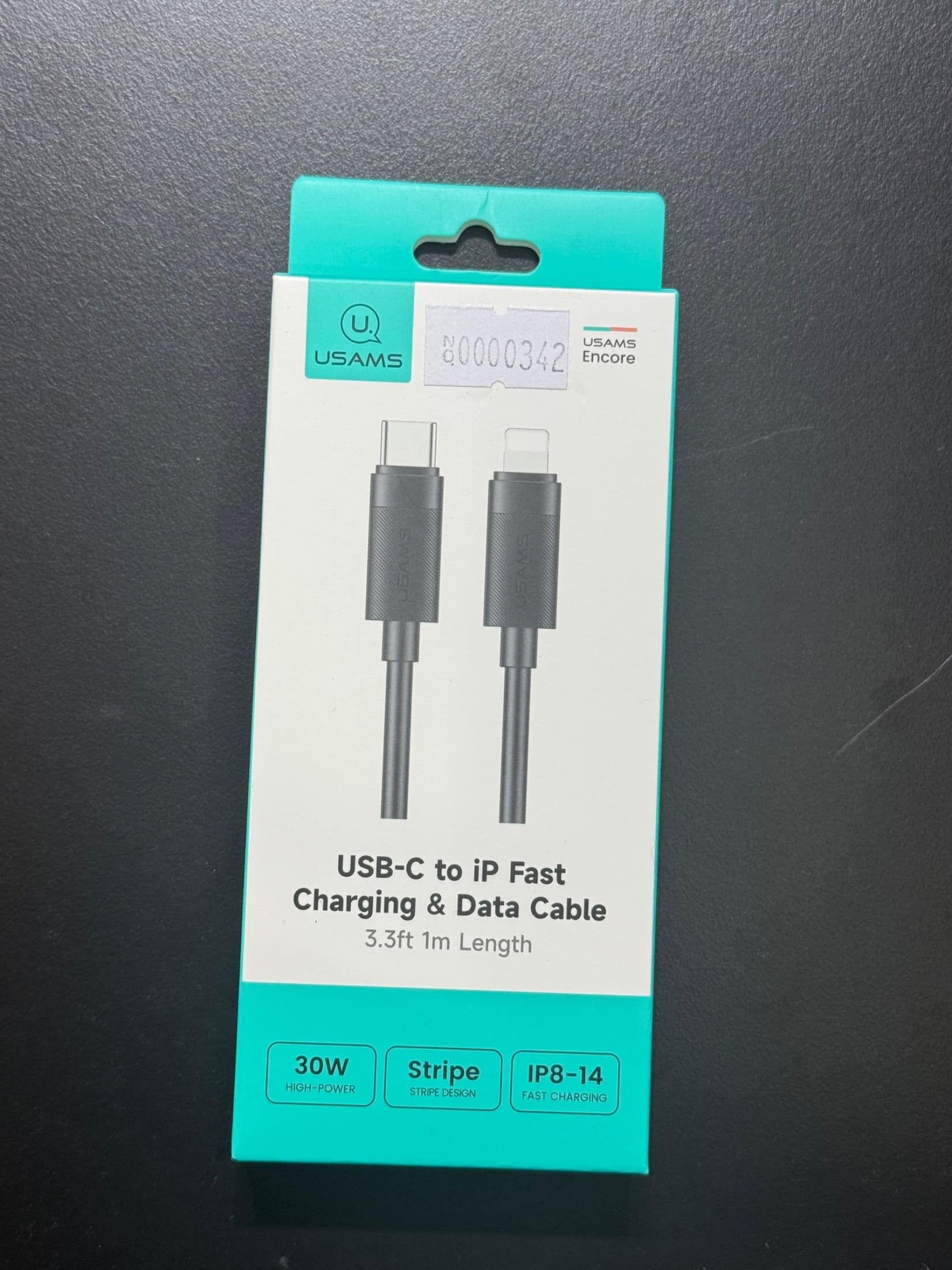 Accesorio CABLE USAMS 30W C-IPH MODEL SJ781