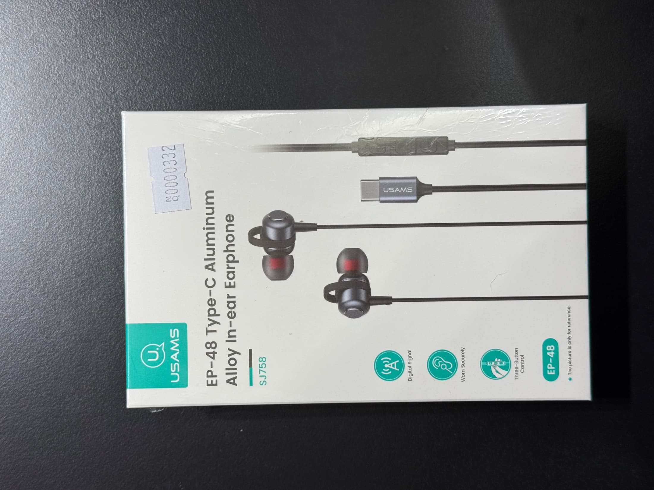 Accesorio AURICULARES USAMS TIPO C CON GOMITA
