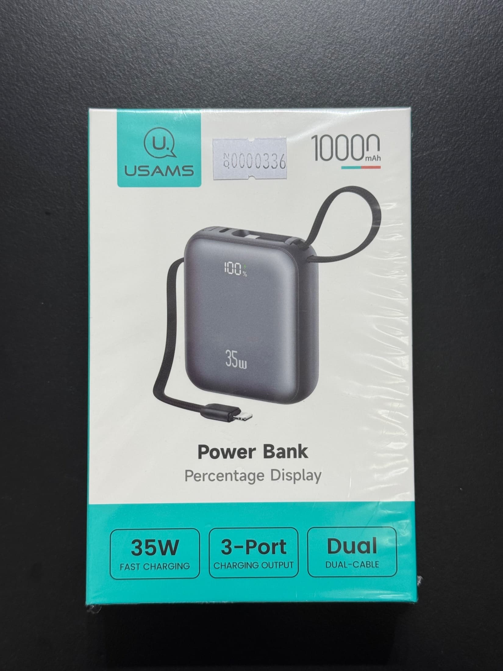 Accesorio CARGADOR PORTATIL USAMS AS181 35W