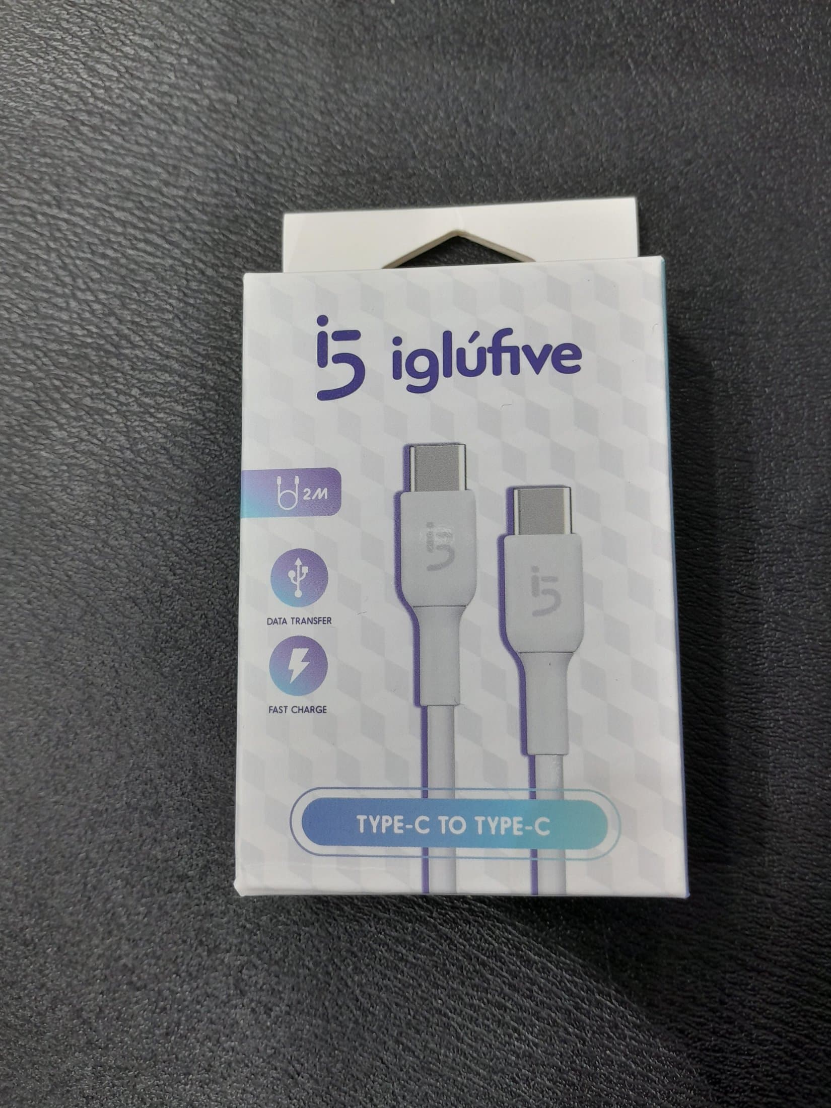 Accesorio CABLE C A C IGLUFIVE 2 METROS CARGA RAPIDA